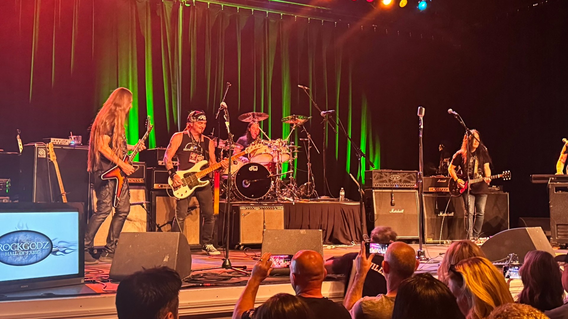 RockGodZ Hall of Fame live performance during LVGTS 2025 weekend